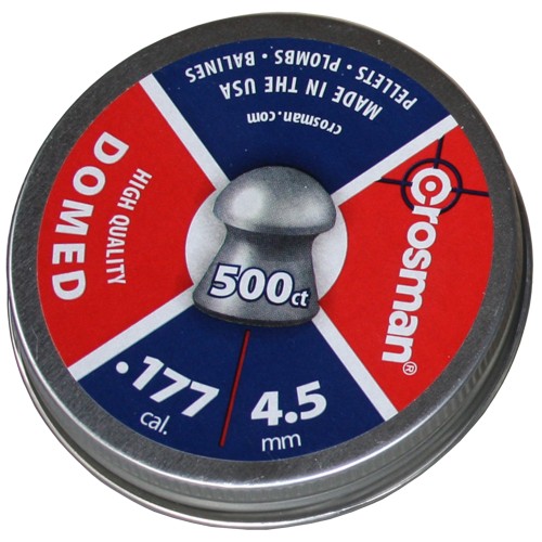 Preview: Crosman Match Diabolo Stahlkugeln Rundkopf Kaliber 4,5 mm